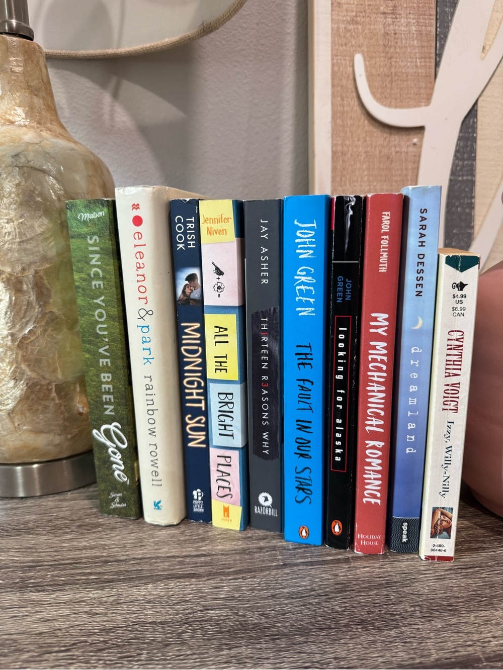 YA Contemporary Fiction Book Lot John Green Eleanor & Park Highly Rated VGUC